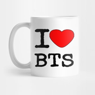 I LOVE BTS Mug